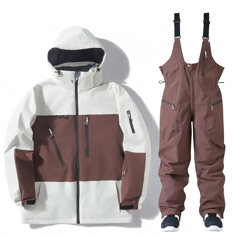2025 Adult Ski Jacket & Bibs Pants Set