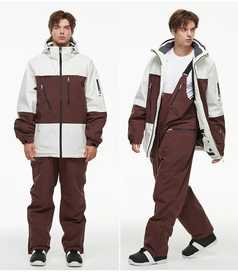 2025 Adult Ski Jacket & Bibs Pants Set