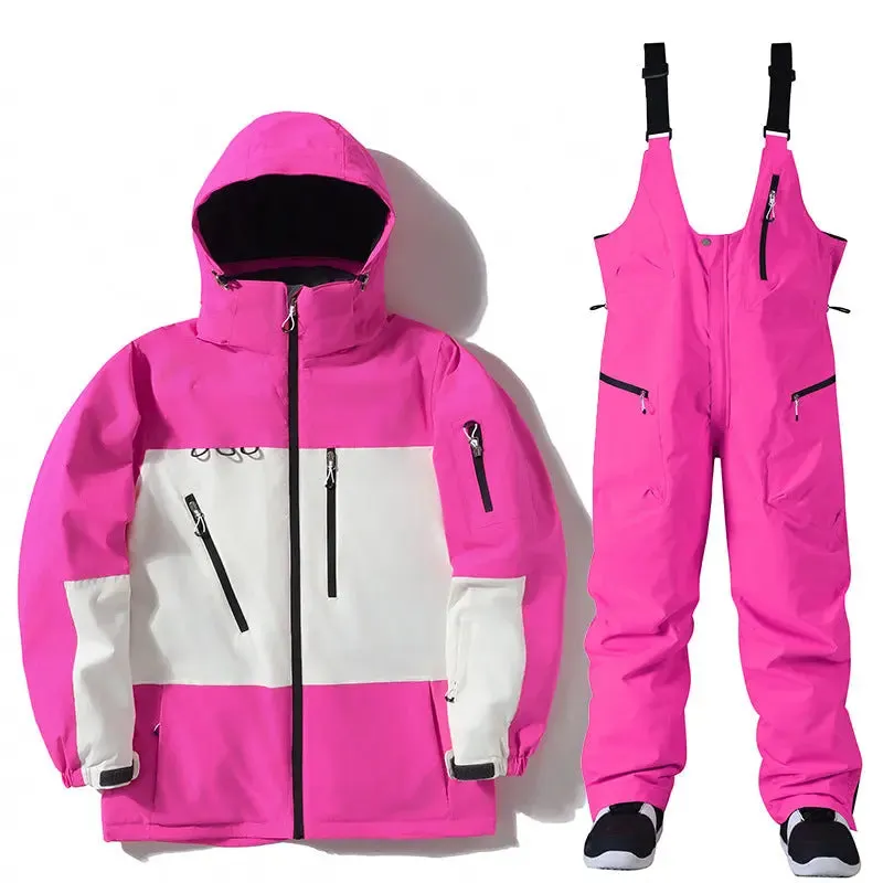 2025 Adult Ski Jacket & Bibs Pants Set