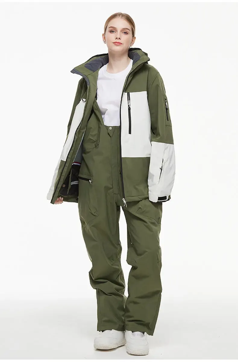 2025 Adult Ski Jacket & Bibs Pants Set