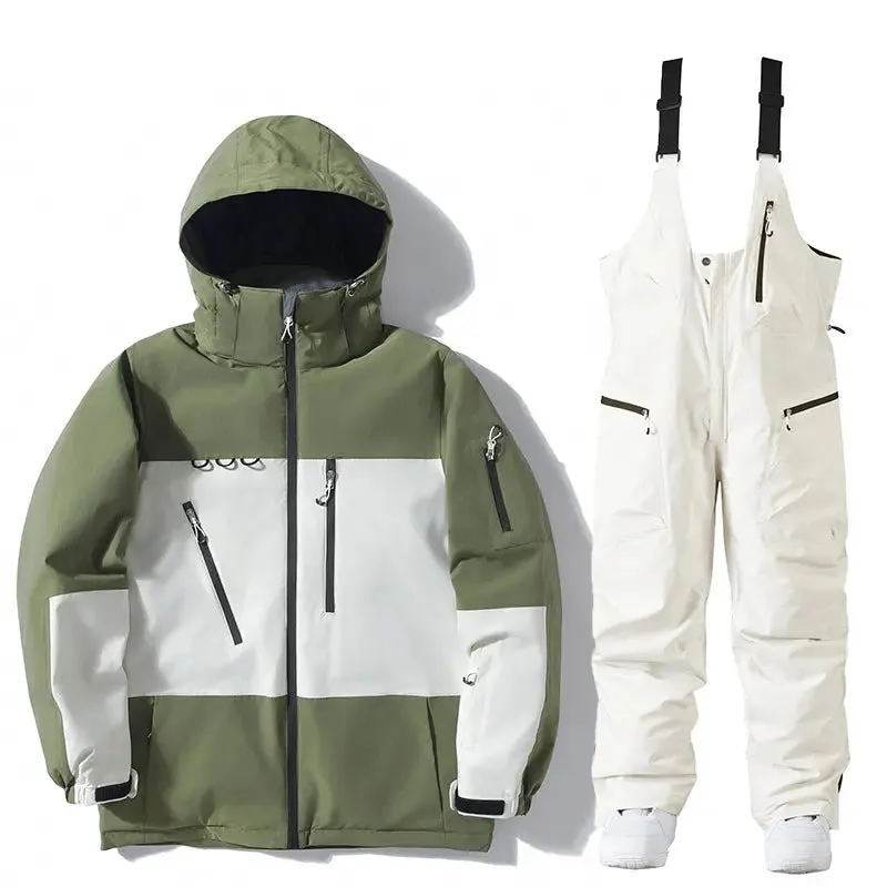 2025 Adult Ski Jacket & Bibs Pants Set