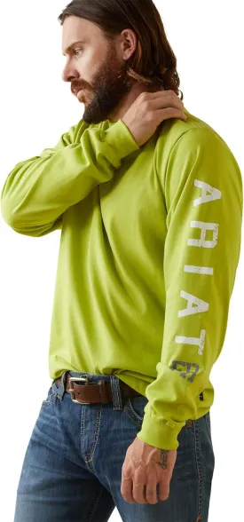 Ariat Men's FR Roughneck Skull Logo Long Sleeve Shirt