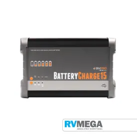 BMPRO Battery Smart Charger 15 Amp 12V AGM/WET - Calcuim - LiFePO4