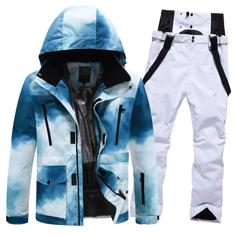 Camouflage Matching Couple Ski Suits