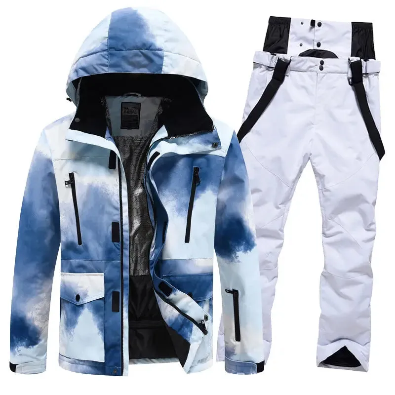 Camouflage Matching Couple Ski Suits