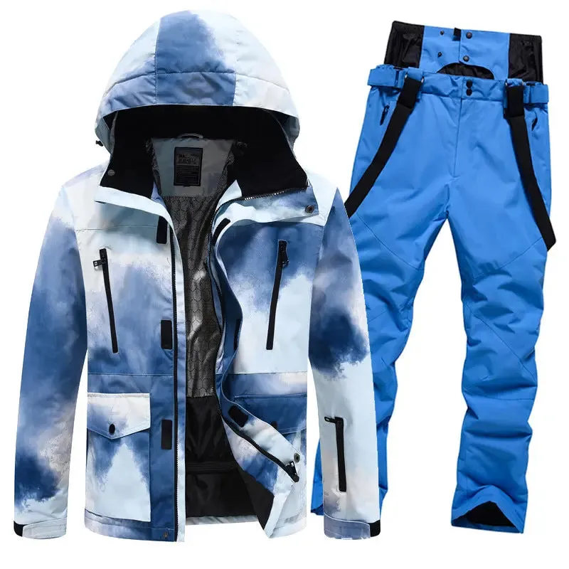 Camouflage Matching Couple Ski Suits