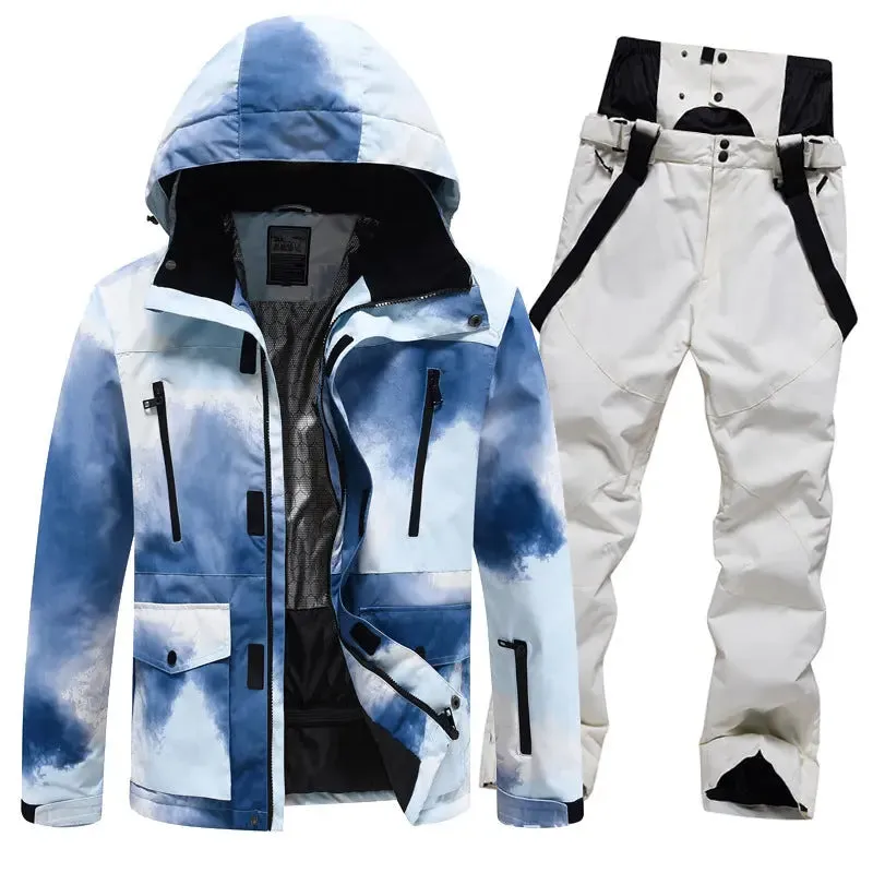 Camouflage Matching Couple Ski Suits