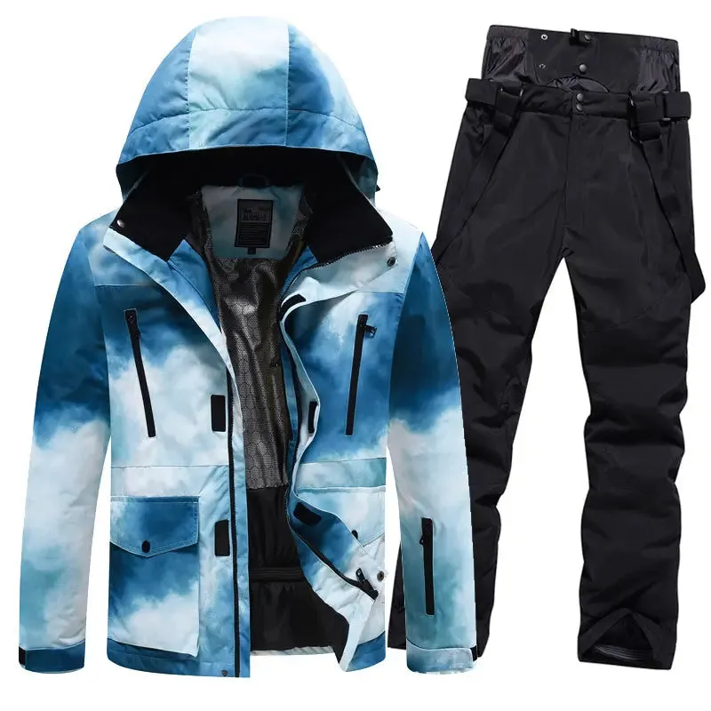 Camouflage Matching Couple Ski Suits