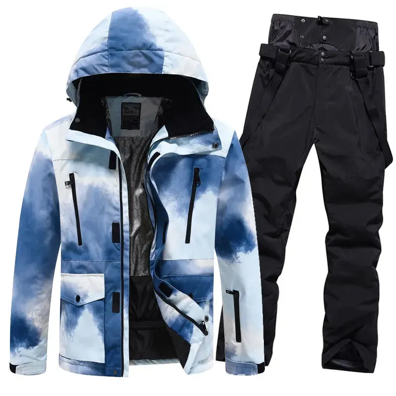 Camouflage Matching Couple Ski Suits
