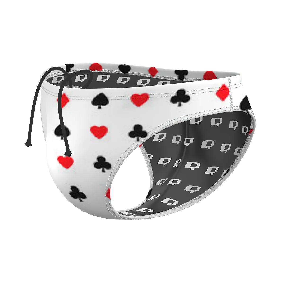 Card Suits - Waterpolo Brief Swimsuit
