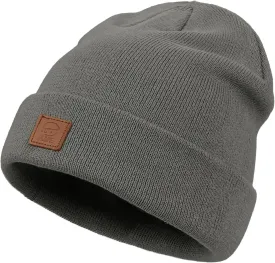 Clakllie Daily Beanie Men Women Winter Hats Cuffed Knit Skull Cap Acrylic Watch Hat Warm Ski Toboggan Hats for Cold Weather