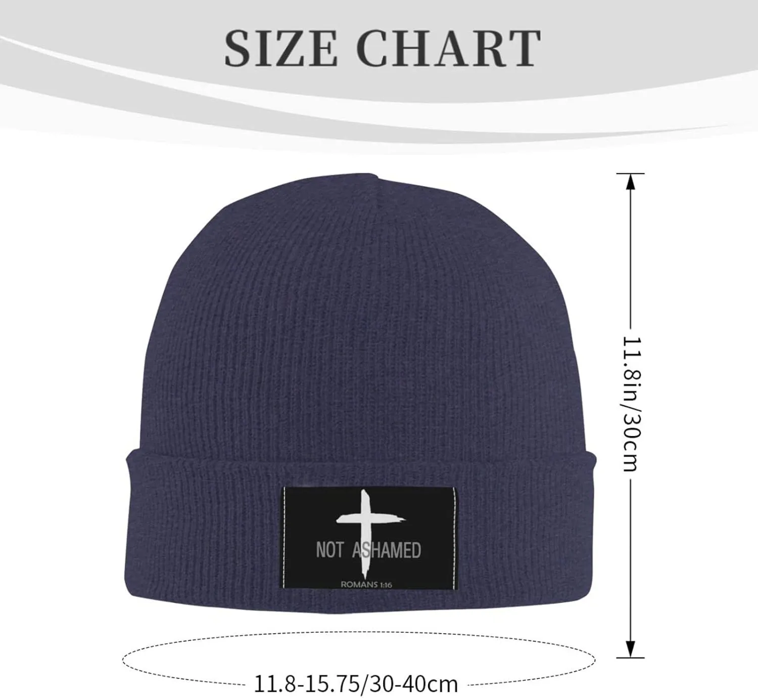 DARLEKS Men and Women Slouchy Beanie Hats Winter Knitted Caps Soft Warm Ski Hat Unisex Skull Cap