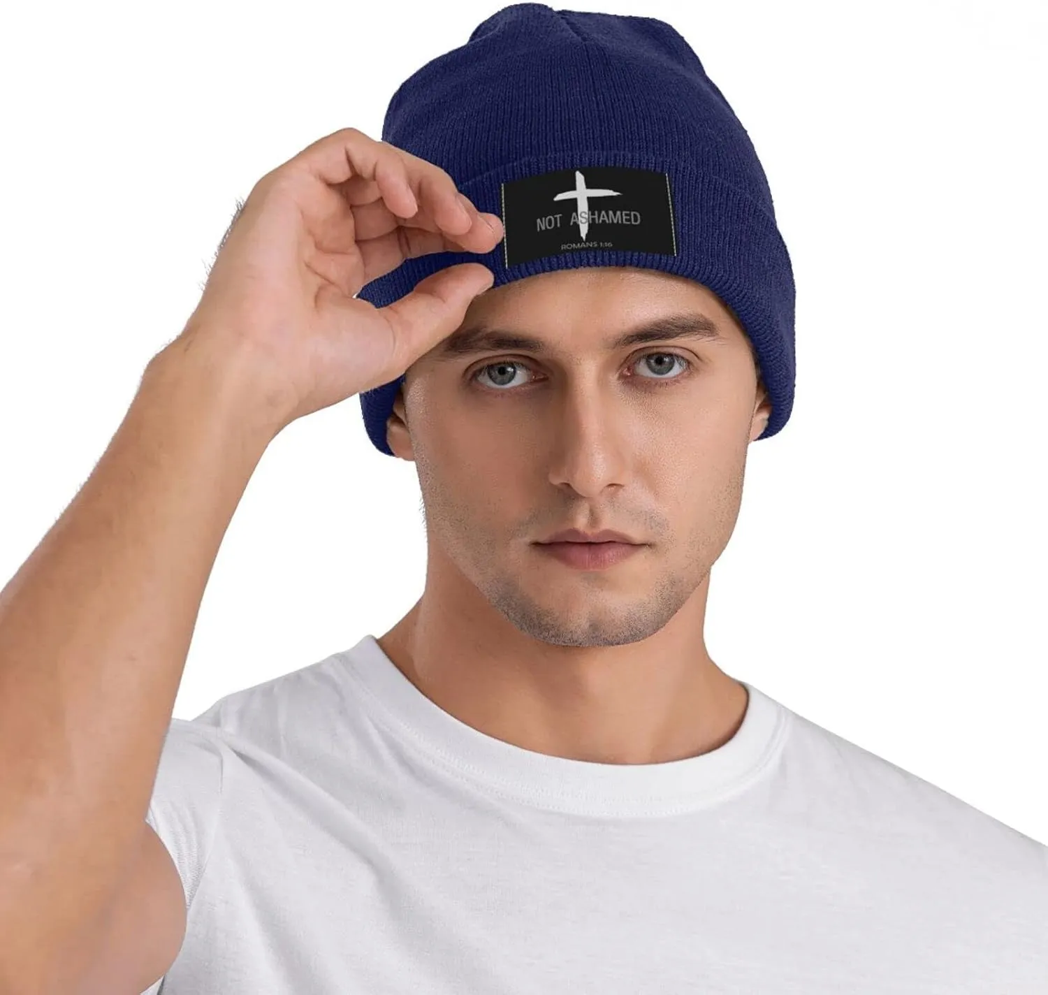 DARLEKS Men and Women Slouchy Beanie Hats Winter Knitted Caps Soft Warm Ski Hat Unisex Skull Cap