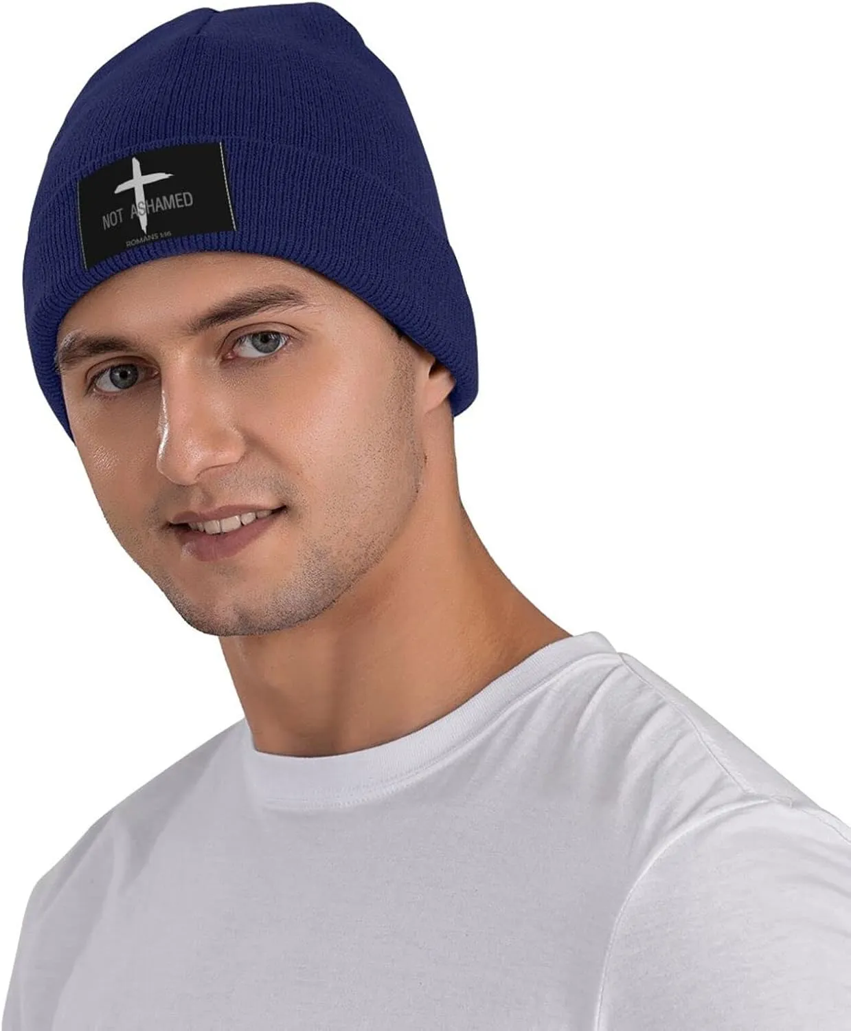 DARLEKS Men and Women Slouchy Beanie Hats Winter Knitted Caps Soft Warm Ski Hat Unisex Skull Cap