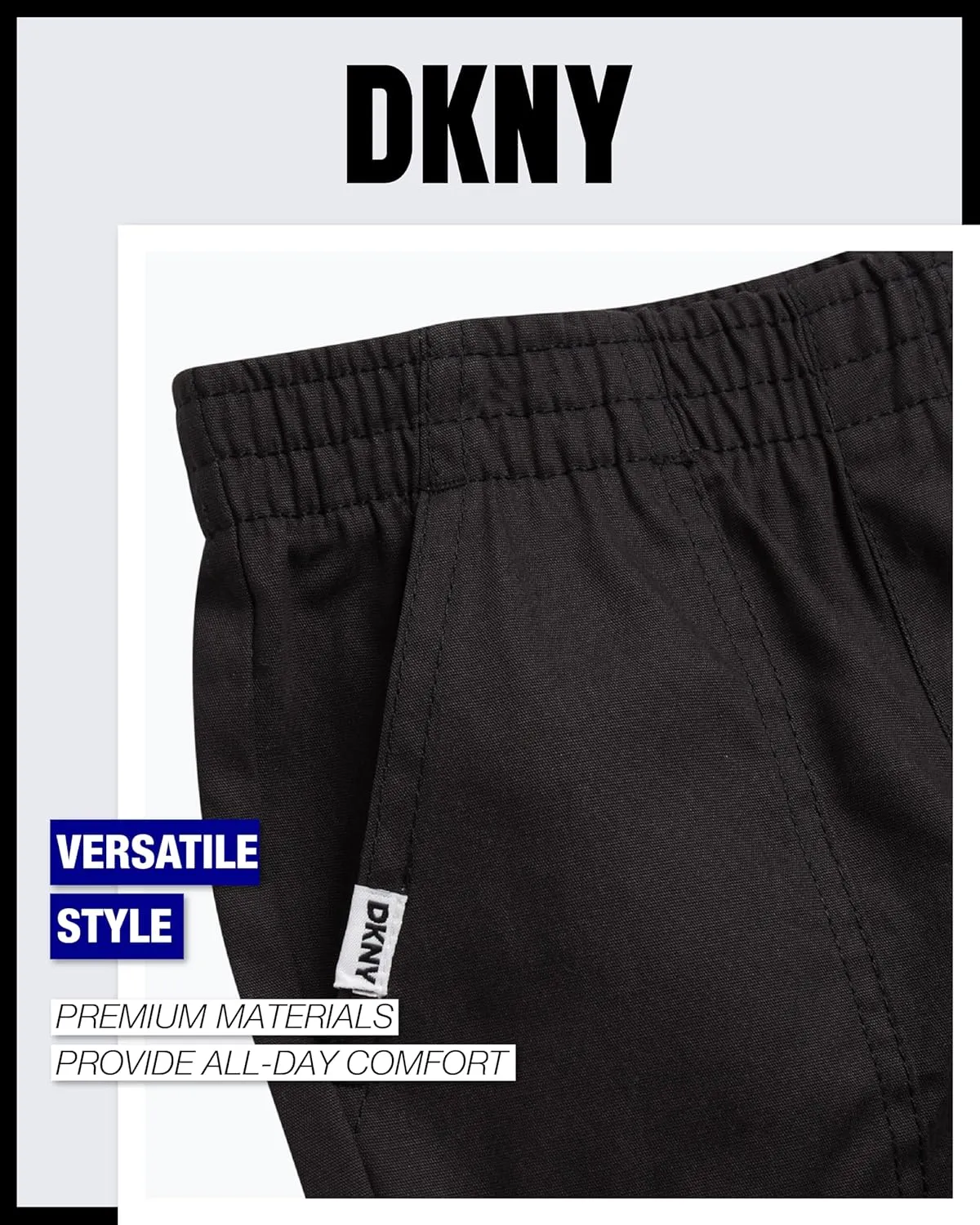 DKNY Baby Boys' Pants Set - 3 Piece Insulated Puffer Vest, Long Sleeve Shirts and Pants for Boys (Infant Sizes: 12M-4T)