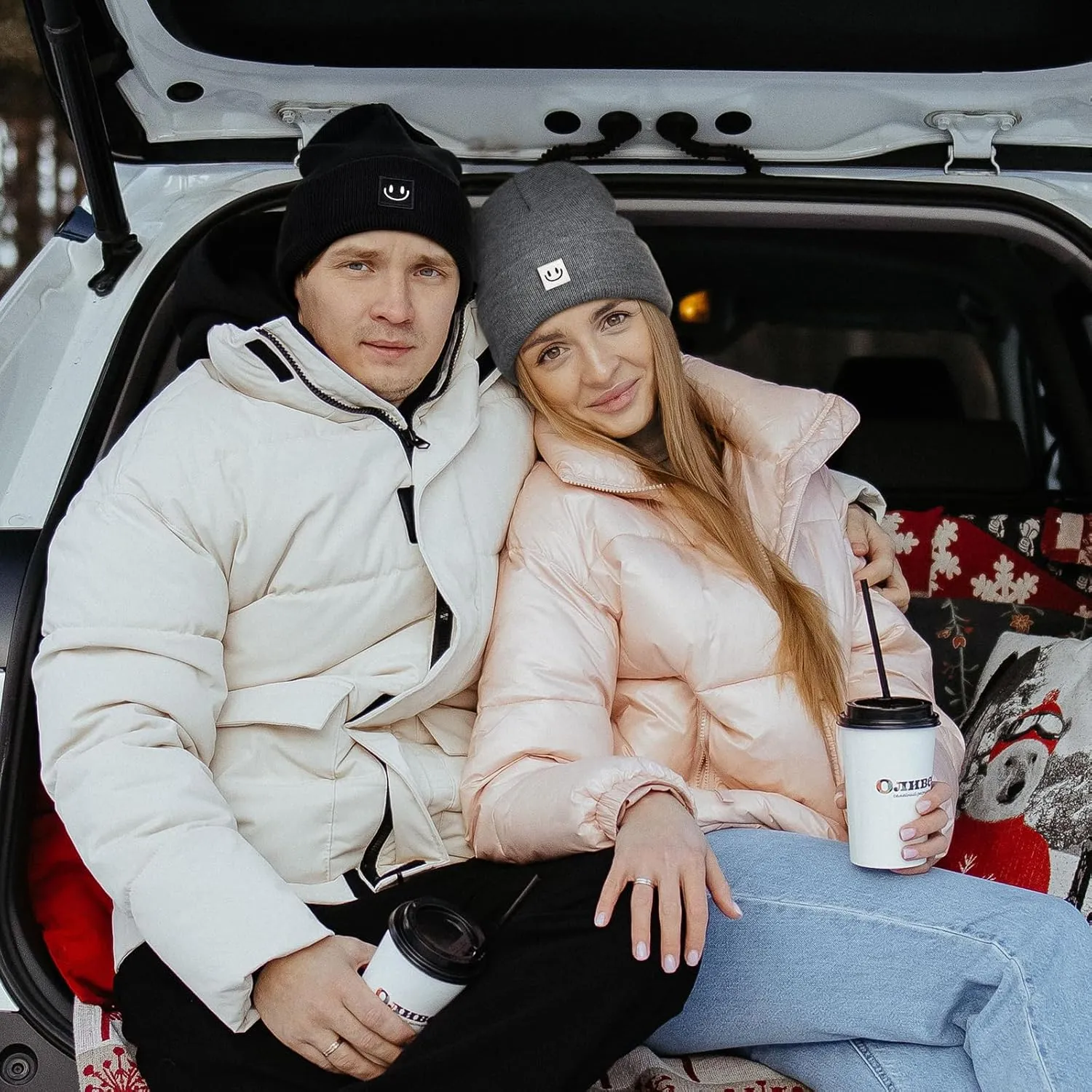 FURTALK Unisex Beanie for Women Men Knit Cuffed Winter Hats Soft Warm Cute Ski Skull Caps