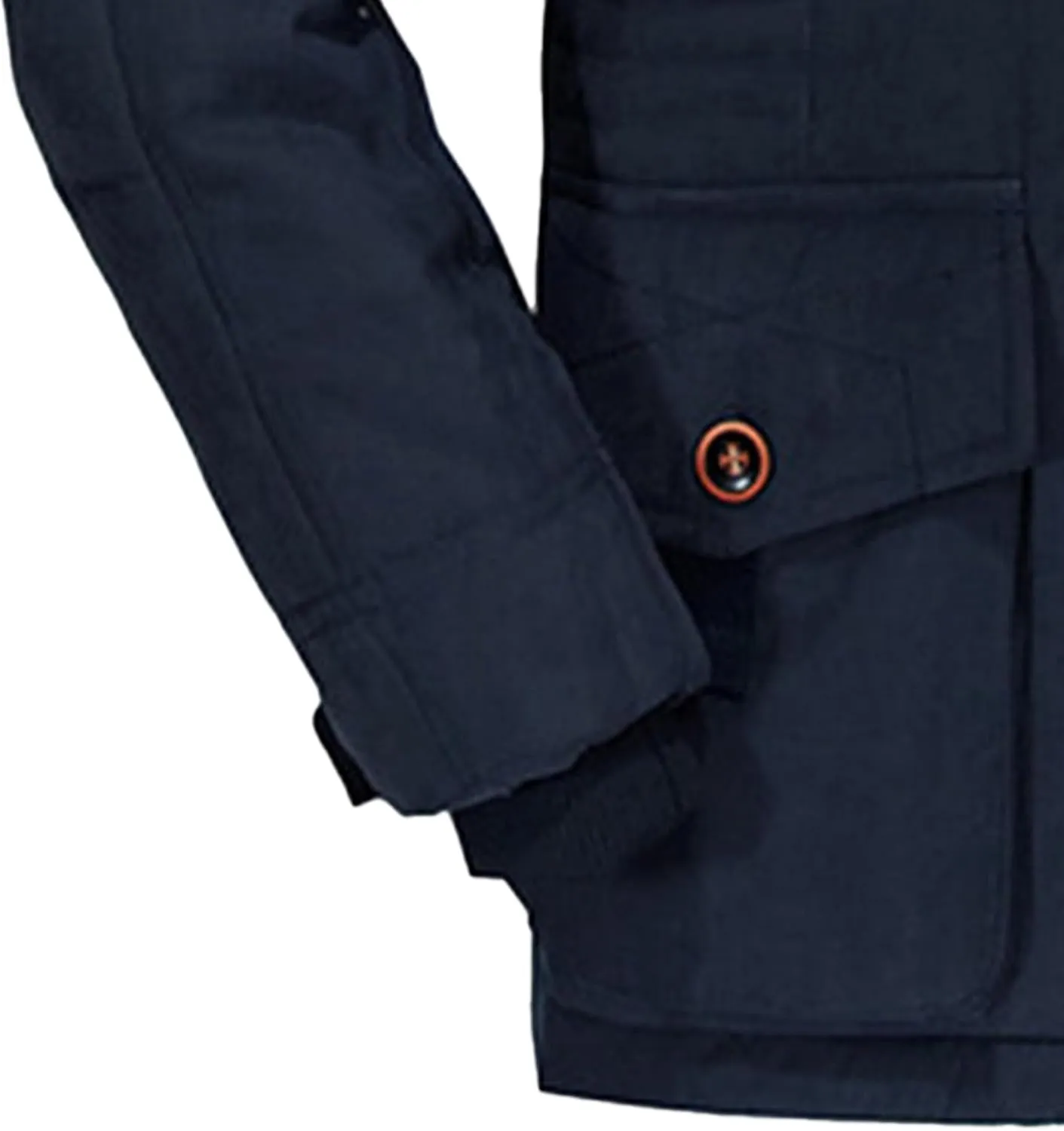 JEsilunmaMY Men's Fleece-Lined Hooded Parka Jacket Multi-Pockets Thicken Warm Winter Coat Mountain Snow Ski Padded Jacket