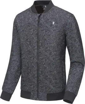 Little Donkey Andy Men's Fleece Bomber Jacket Lightweight Softshell Windbreaker Jacket Casual Spring Fall Coat