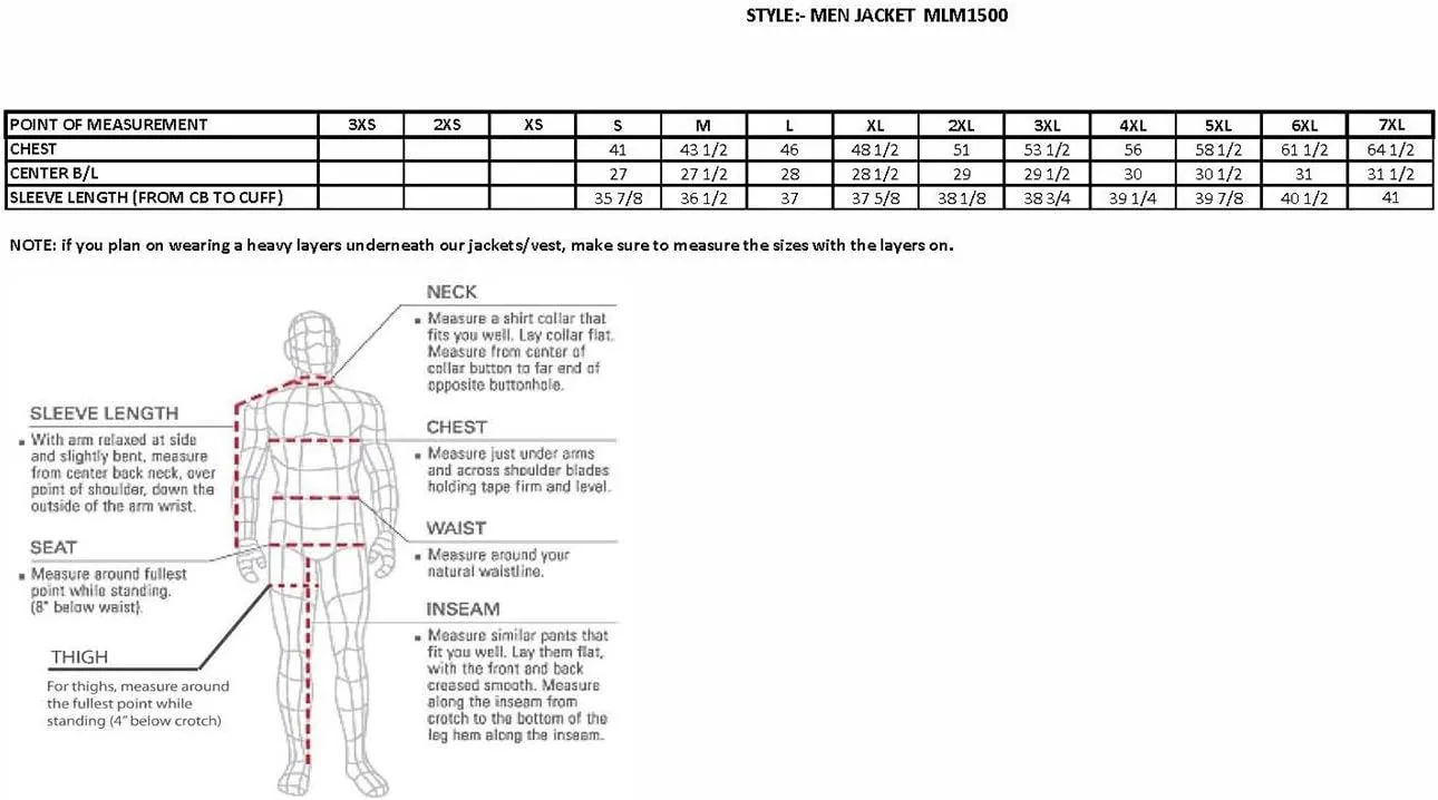 Milwaukee Leather Men's Crossover Stand Up Collar Motorcycle Jacket MLM1500 w/Reflective Skulls & Two Inside Gun Pockets