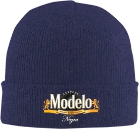 Modelo Beer Classic Warm Winter Knit Cap Fleece Lined Beanie Hat