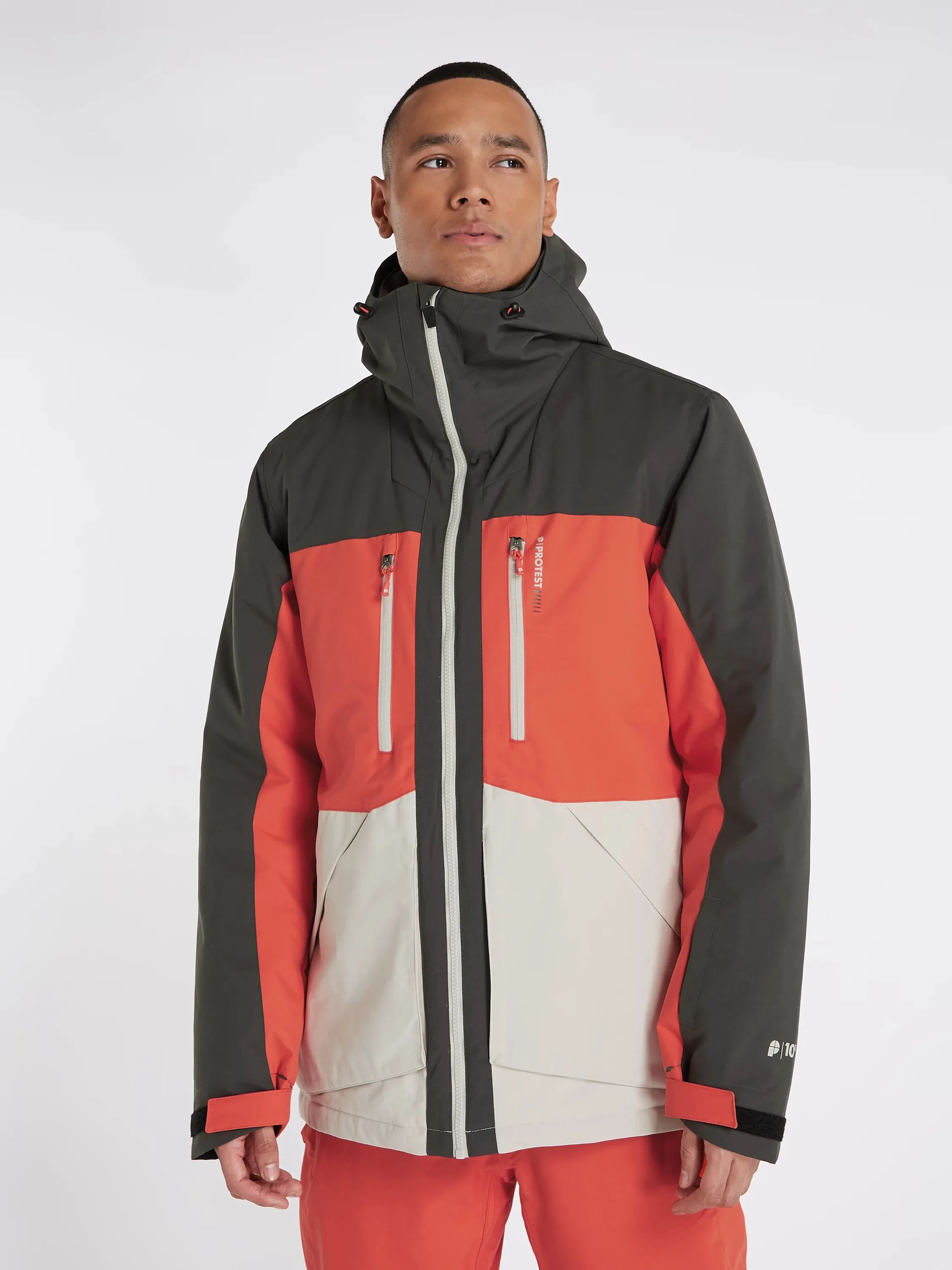 Protest PRT Gooz Mens Jacket Kit Off White