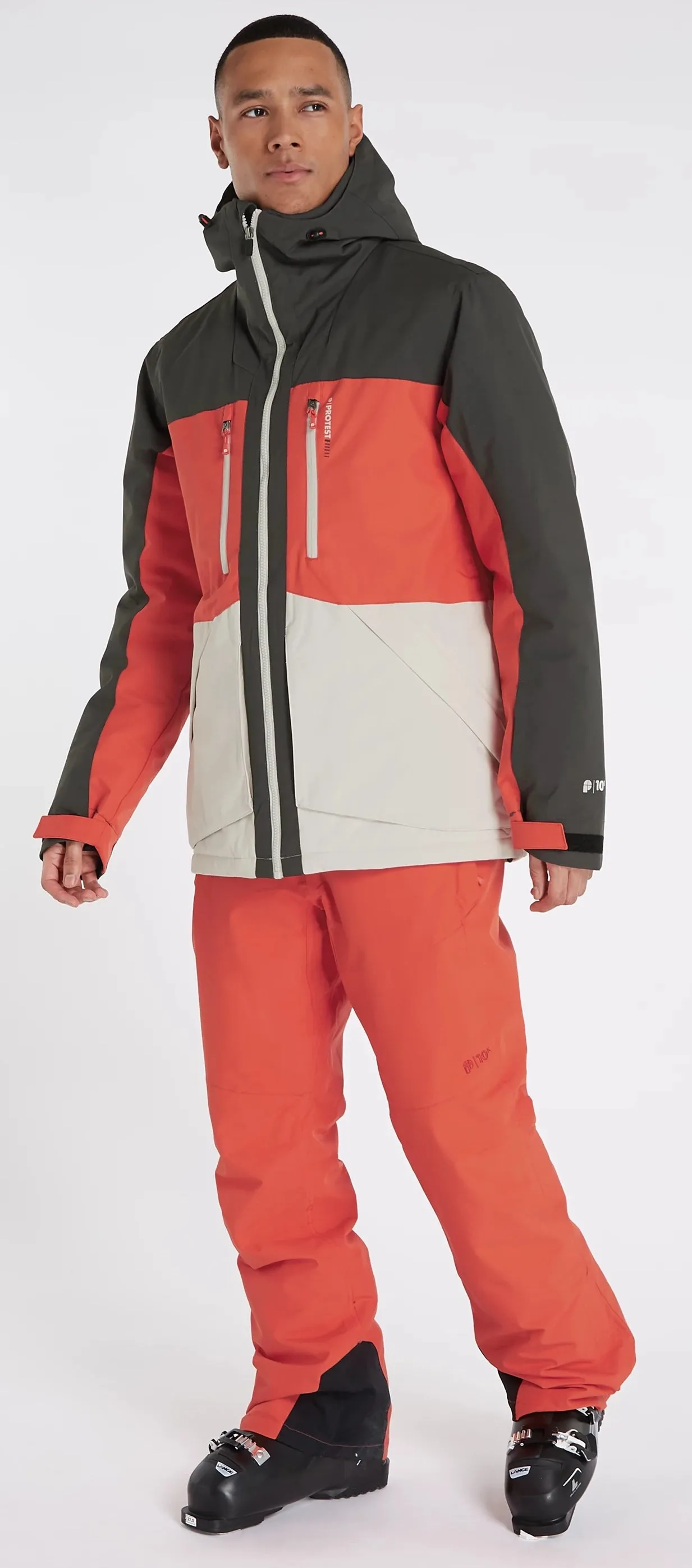 Protest PRT Gooz Mens Jacket Kit Off White