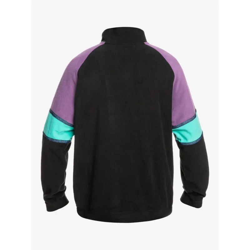 Quiksilver Mens Powder Chaser Half Zip- Black (KVJ0)