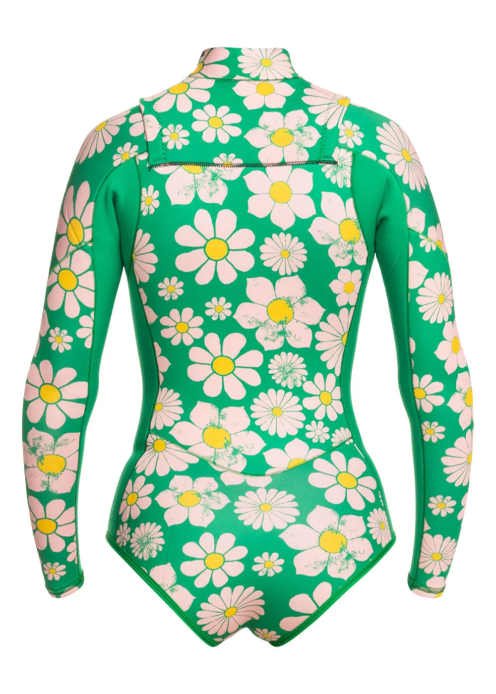 Roxy Womens Popsurf 1.5mm Long Sleeve Chest Zip Q-Lock Spring Suit