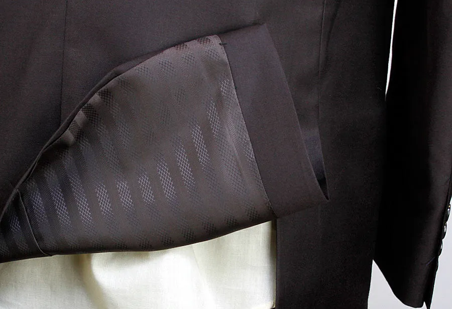 Tzarelli 3 Piece 2-Button Italian Designer Suit - Brown