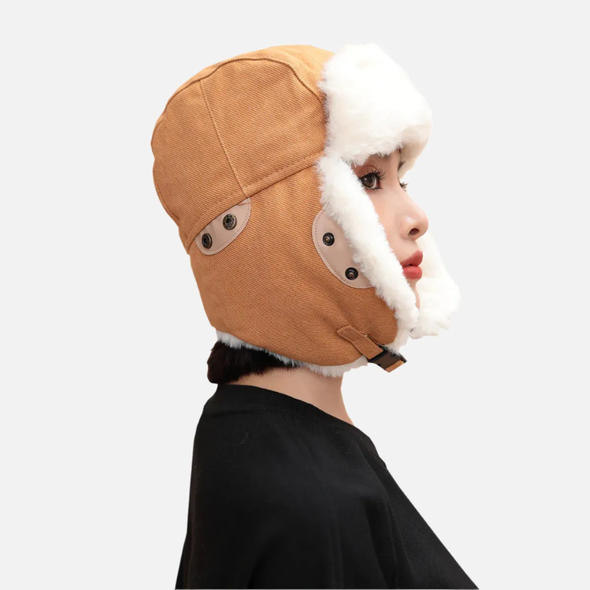 Winter Fleece Ear Flap Hat