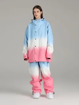 Women's Searipe Sky Gradient Snow Jacket & Pants Set