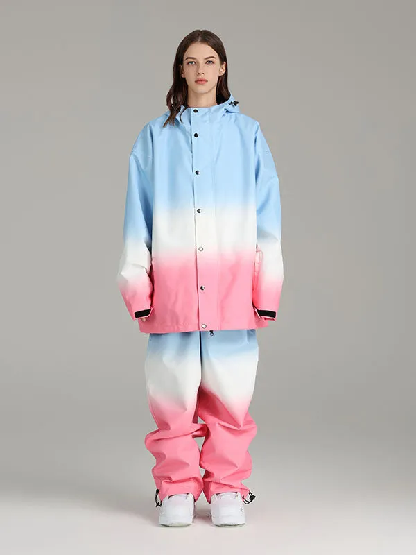 Women's Searipe Sky Gradient Snow Jacket & Pants Set