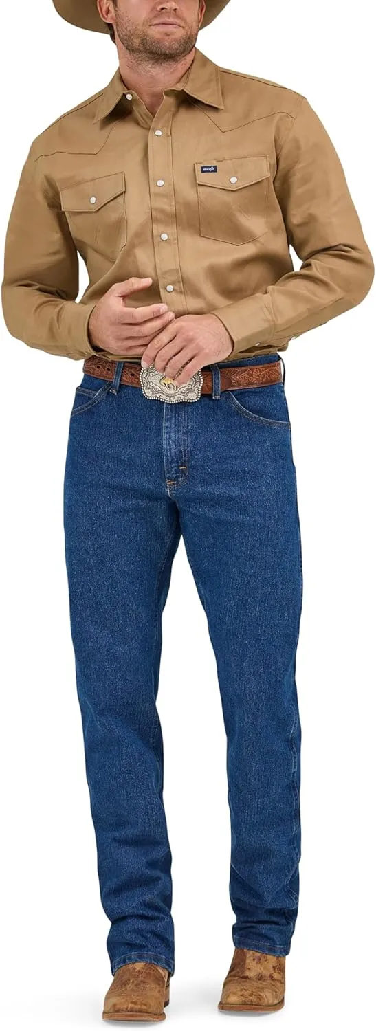 Wrangler Men's Premium Performance Advanced Comfort Cowboy Cut Regular Fit Jeans