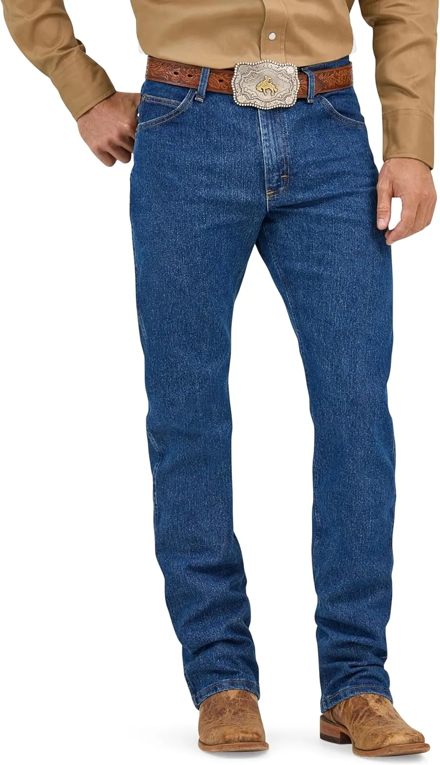 Wrangler Men's Premium Performance Advanced Comfort Cowboy Cut Regular Fit Jeans