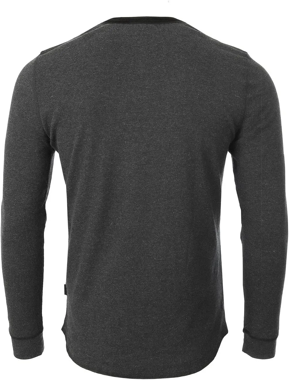 ZIMEGO Men's Long Sleeve Waffle Henley Lightweight Thermal Pullover T-Shirts